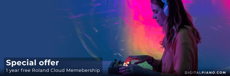 Special offer - 1 year free Roland Cloud Membership