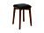 Sonora A Walnut Bench (Black Seat)
