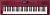 Roland GO:KEYS 3 Dark Red