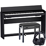 Roland F-701 Black Digital Piano Package