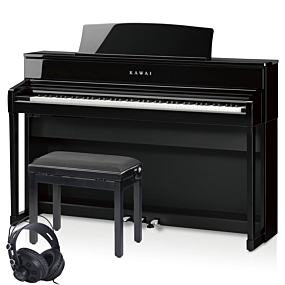 Kawai CA-701 Polished Ebony Package