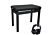 DPB-50 Black Piano Bench + DPH-1 Headphones