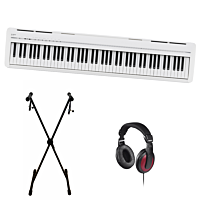 Kawai ES-120 White + Stand + Headphones