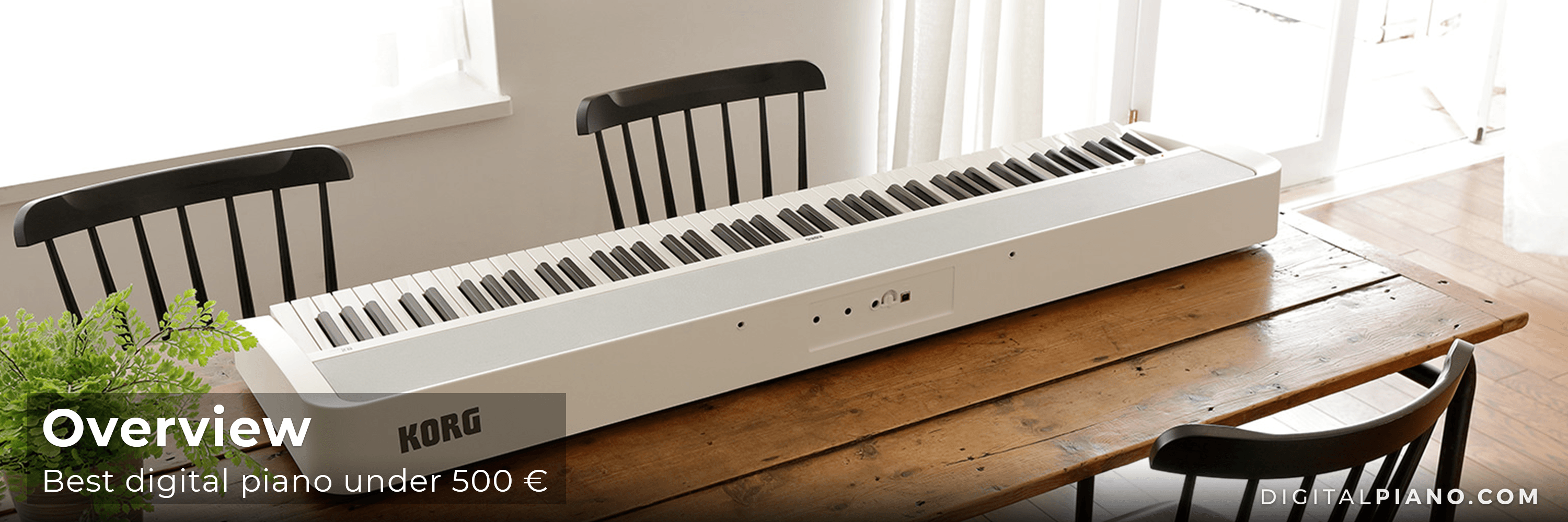 Best Beginner Digital Pianos under 500 euros 