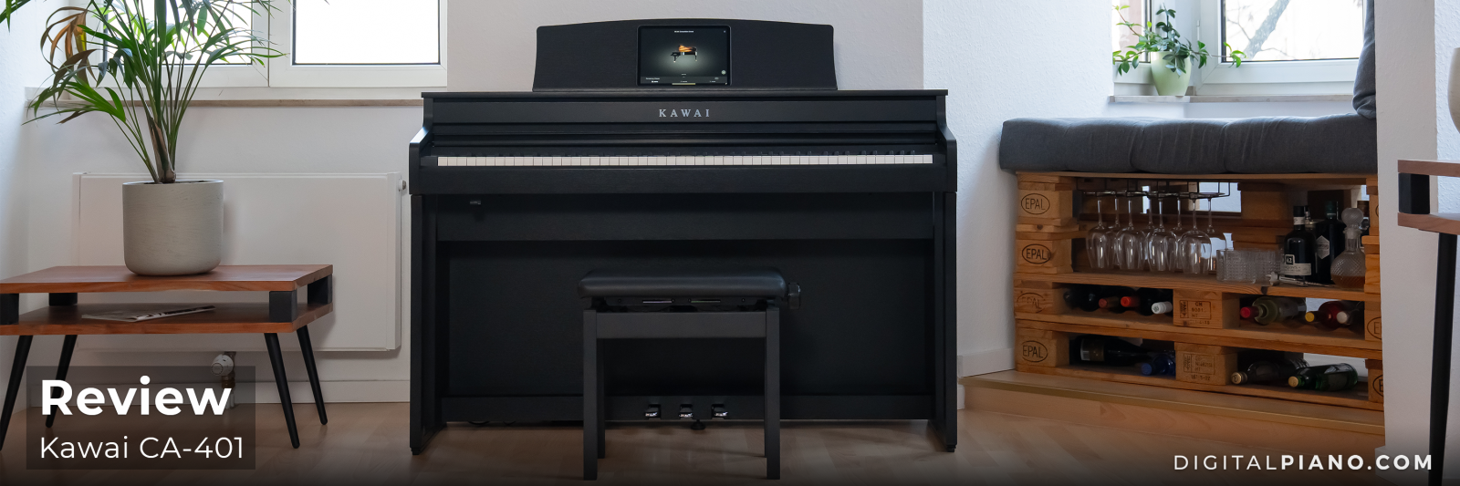 The digital piano CA-401 from Kawai