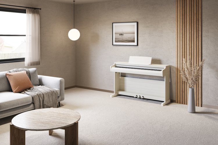 Yamaha YDP-166 White Birch Digital Piano