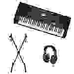 Yamaha PSR-E473 + Stand + Headphones (Hama)
