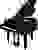 Roland GP-9M Polished Black Digital Grand Piano