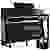 Roland HP-704 Polished Black Package