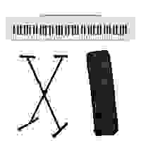 Yamaha P-225 White Bag Bundle