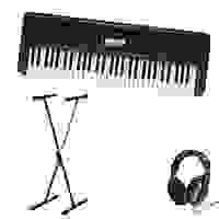Yamaha PSR-E383 + Stand + Headphones (Hama)