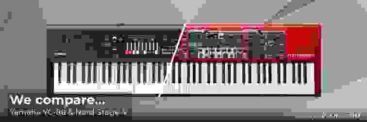 We compare Yamaha YC88 & Nord Stage 4