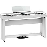 Roland FP-90X White with Complete Setup (KSC-90 + KPD-90)