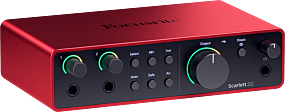 Focusrite Scarlett 2i2 4th Gen