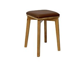 Sonora A Oak Bench (Light Brown Seat)