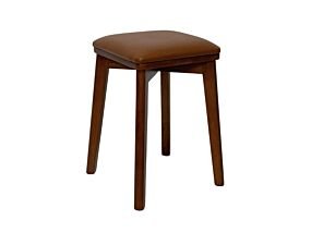 Sonora A Walnut Bench (Light Brown Seat)