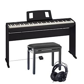 Roland FP-10 Complete Setup with Stand, Bench and Headphones