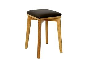 Sonora A Oak Bench (Dark Brown Seat)