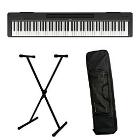 Yamaha P-145 Black Bag Bundle