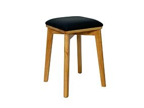 Sonora A Oak Bench (Black Seat)