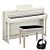 Yamaha CLP-835 White Birch Package