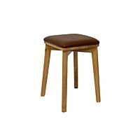 Sonora A Oak Bench (Light Brown Seat)