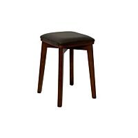 Sonora A Walnut Bench (Dark Brown Seat)