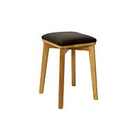 Sonora A Oak Bench (Dark Brown Seat)