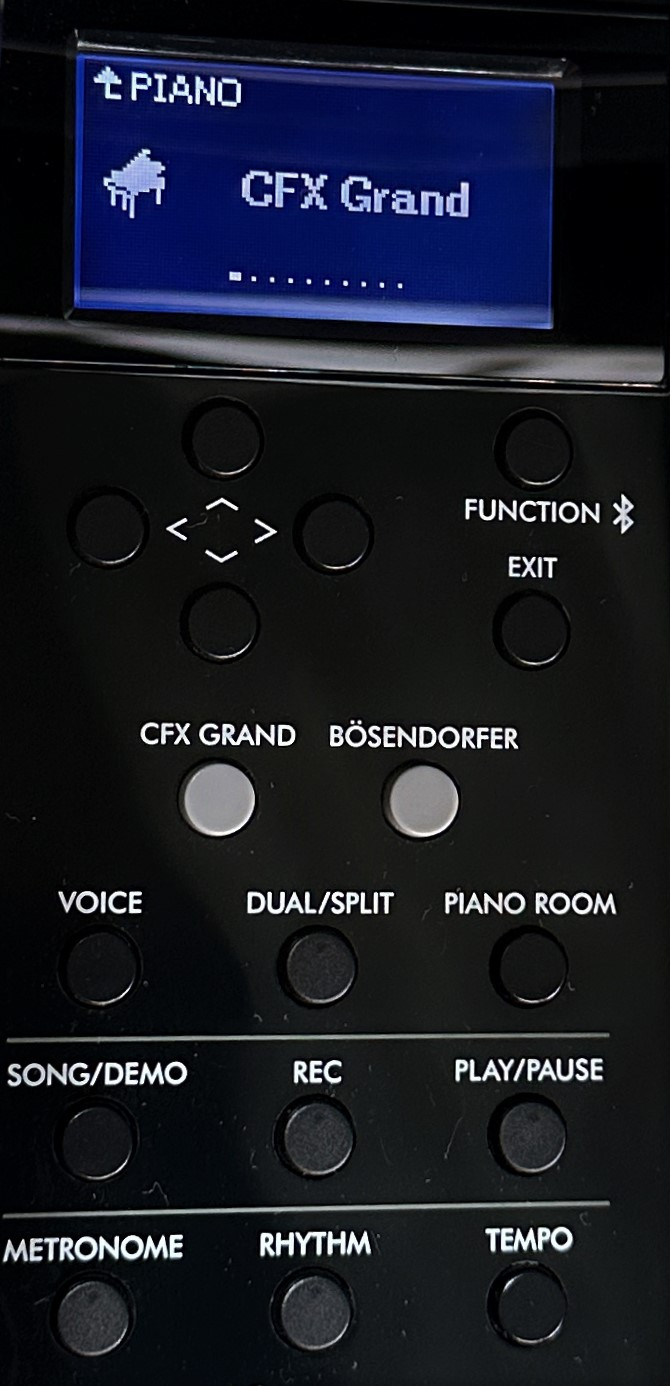 Controlpanel of the CLP-765