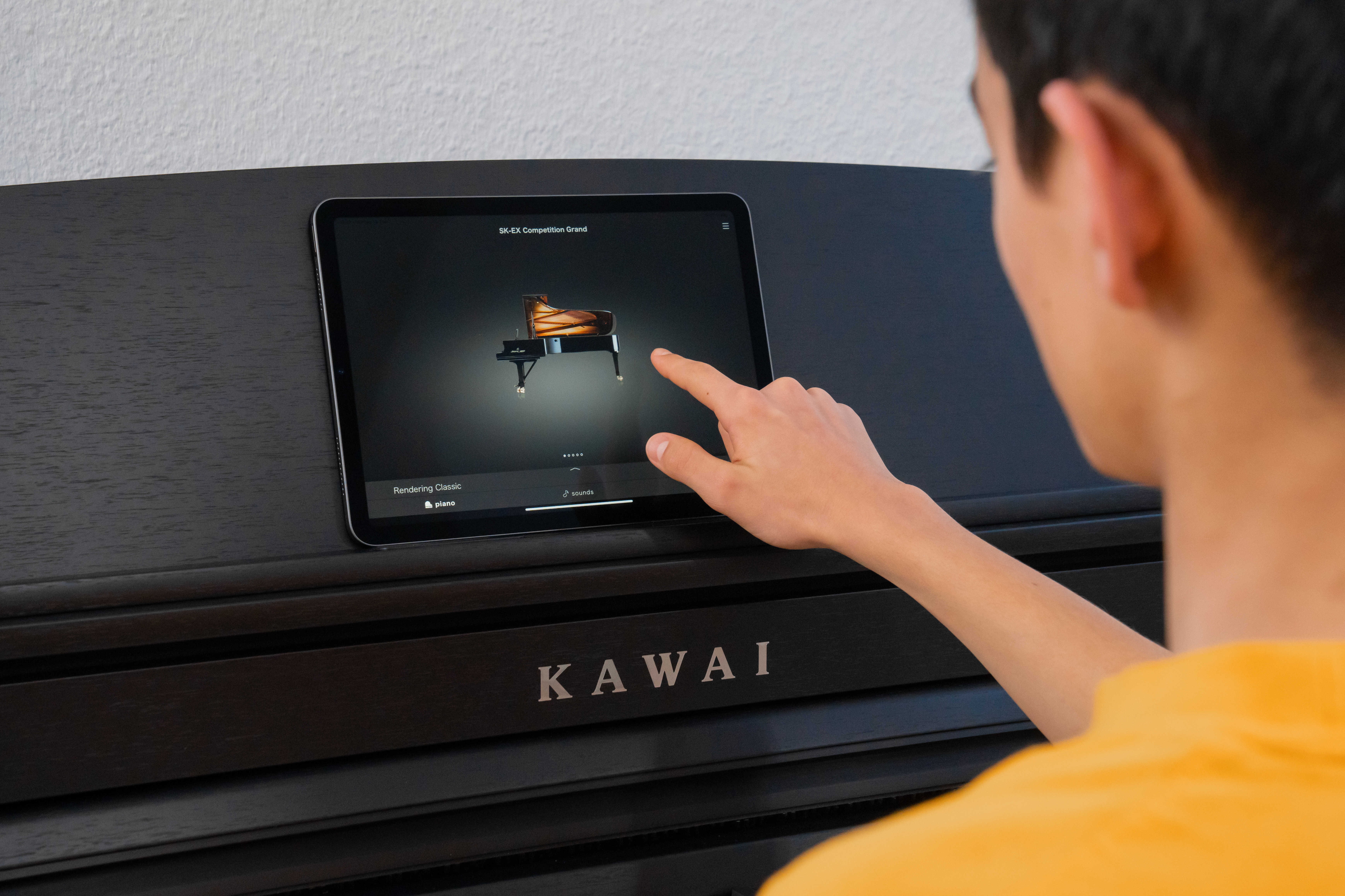 The digital piano CA-401 from Kawai