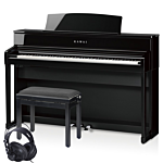 Kawai CA-701 Gepolijst Ebbenhout Set Digitale Piano