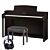 Kawai CN-301 Rozenhout Set