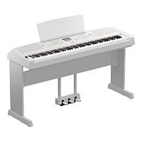 Yamaha DGX-670 Wit Digitale Piano met Standaard en Pedalen Set (L-300+ LP-1)