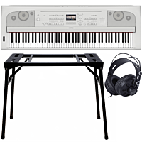 Yamaha DGX-670 Wit + Standaard (DPS-10) & Koptelefoon