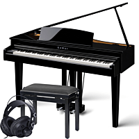 Kawai DG-30 Zwart Gepolijst Set Digitale Vleugel