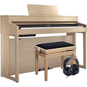Roland HP-702 Licht Eikenhout Set Digitale Piano