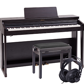 Roland RP-701 Donker Rozenhout Digital Piano Set