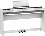 Roland FP-30X Hvit Digital Piano med Komplett Oppsett (KSC-70 + KPD-70)