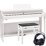 Roland RP-701 Hvit Digital Piano Pakkeløsning