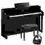 Yamaha CLP-835 Høyblank Svart Pakkeløsning