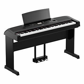 Yamaha DGX-670 Svart + Stativ & Pedal - B-Stock