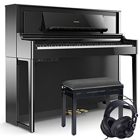 Roland LX-706 Polert Svart Pakkeløsning