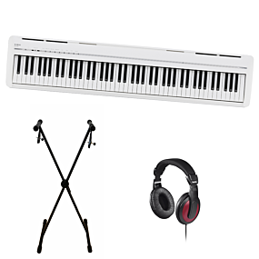 Kawai ES-120 White + Stand + Headphones