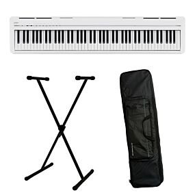 Kawai ES-120 White Bag Bundle