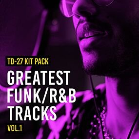 Roland Cloud Software - TD-27 Kit Pack: Greatest Funk/R&B Vol. 1
