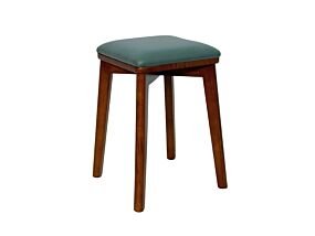 Sonora A Walnut Bench (Green Seat)