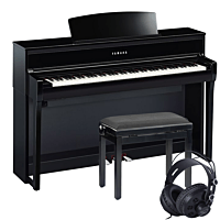 Yamaha CLP-775 Polished Ebony Package