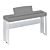 Yamaha L-515 White - Stand for P-515/P-525