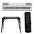 Yamaha P-525 White Bag Bundle