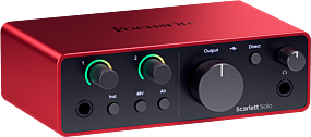 Focusrite Scarlett Solo 4th Gen